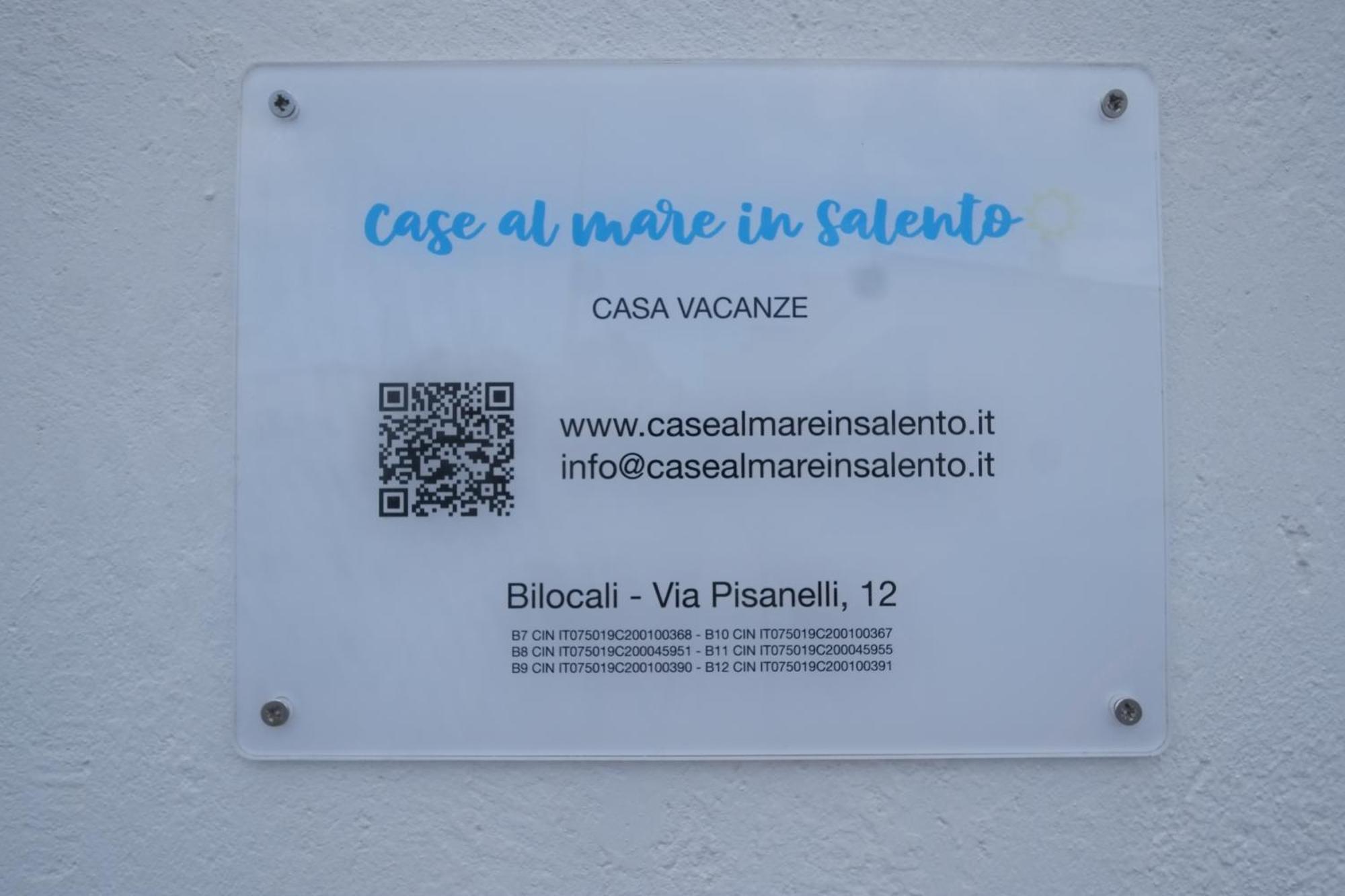Case Al Mare In Salento - Bilocale B9 Santa Maria di Leuca Εξωτερικό φωτογραφία